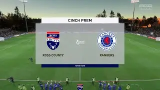 Ross County vs Rangers (23/12/2022) Scottish Premiership FIFA 23