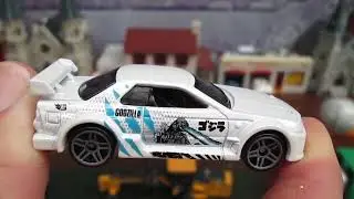 Godzilla Nissan Skyline GT-R [R32] 2023 Hot Wheels J-Imports Toy Car Unboxing and Review - Japanese