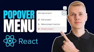 How To Make Popover Menu React Component With Floating UI