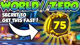 SECRET To Getting LEVELS FAST (Roblox World Zero)