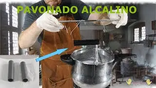 Como hacer un Pavonado alcalino casero