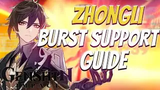 ZHONGLI IS OP!!! Best Zhongli Burst Support Build - Weapons & Artifacts Guide! | Genshin Impact