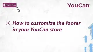 How to customize the footer in your YouCan store?