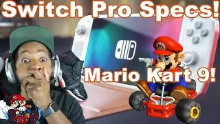 Nintendo Switch Pro Specs! Launching With Mario Kart 9 & Breath Of Wild 2!