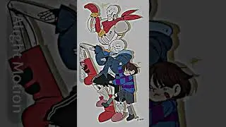 Undertale vs Overtale [ Papyrus, sans, frisk ]