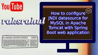 How to configure JNDI datasource for MySQL in Apache Tomcat with Spring Boot web application