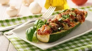 КАБАЧОК + ИНДЕЙКА ЛЕГКО! ВКУСНЫЕ РЕЦЕПТЫ с фаршем В ДУХОВКЕ