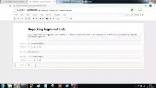 Python 024: Unpacking Argument Lists