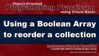 OOP Programming (VB) - 09D Boolean Arrays