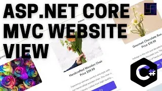 Floral Fusion Express online flower shop only view | ASP.NET Core MVC