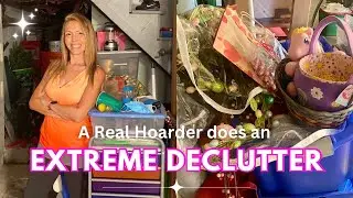 Extreme Real Hoarder Declutter | Throwing it Away!