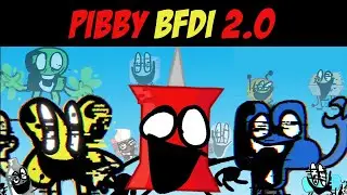 Friday Night Funkin' Battle for Corrupted Island Pibby BFDI | V2  Pibby X FNF