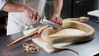 How SNAKE MEAT is made in more than 20 countries around the world