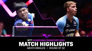 Fan Zhendong vs Truls Moregard | MS R32 | WTT Champions Frankfurt 2023