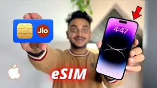 How To Setup eSIM on iPhone | iPhone 14, iPhone 13, iPhone 12 & iPhone 11 | Jio or Airtel