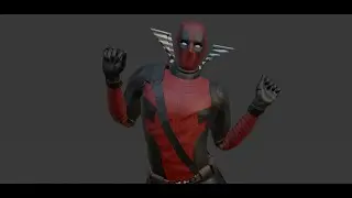 Deadpool Dance | Bye Bye Bye | Deadpool And Wolverine | BLENDER 4.2