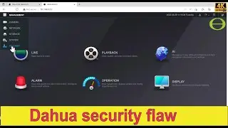 Dahua NVR / XVR security flaw