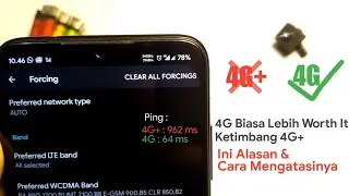 How to Lock a Regular 4G Network, Ping Becomes More Stable, 4G + Slow!