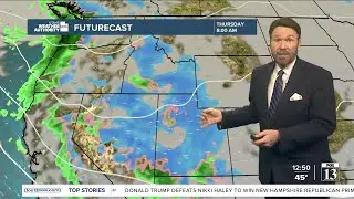 Incoming storm! Wednesday, January 24