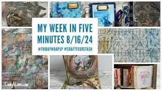 My Week in Five Minutes 8/16/24 #FridayWrapUp #CraftYourStash