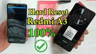 Hard Reset Redmi A3 2024 ✅