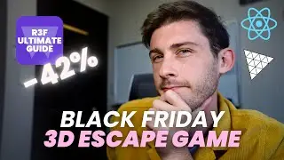 React Three Fiber Black Friday 3D Escape Game