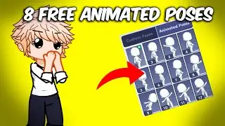 8 Free to Use Gacha life 2 Animated Poses that you must not miss 😱 GL2 animated poses