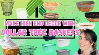 Dollar tree basket DIYs and hacks to make beautiful decor