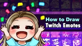 How to Draw Emotes for Twitch | in-Depth Tutorial