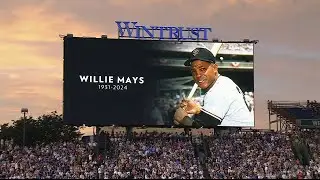 Wrigley Field honors Willie Mays with a moment of silence | ESPN MLB