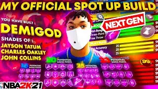 The Best Spot Up/Lockdown Defender Build In NBA 2K21 Next Gen! One Of The Rarest Builds In The Game!