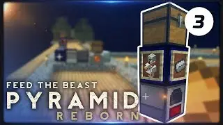 Больше ресурсов и первое золото от Свино-Зомби ► FTB Pyramid Reborn ► Minecraft 1.12.2 с модами ► #3