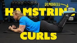 Dumbbell Hamstring Curls Exercise Tutorial | Huge Hamstrings With One Simple Movement