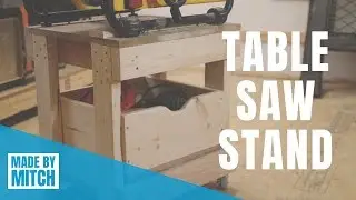 How to Make a Table Saw Stand