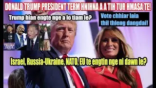 Donald Trump rorel dan tur an thlir ta thuap mai!! Inthlan result update - Senate leh House dinhmun!