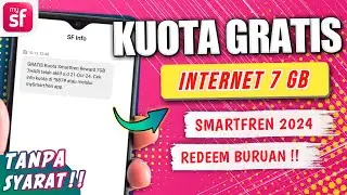 🟢 KUOTA GRATIS SMARTFREN TERBARU 2024! REDEEM KUOTA 7GB GRATIS | TANPA SYARAT