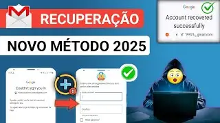 Como recuperar uma conta do Gmail sem código de verificação, senha e número de telefone