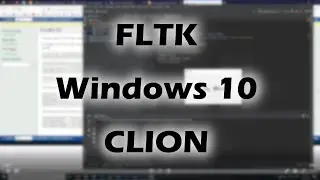 Настройка Clion для FLTK на Windows с MinGW