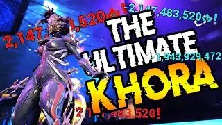 THE ULTIMATE KHORA | Best Red Crit Khora Build - RIVENLESS!