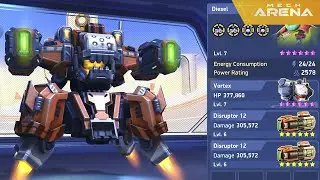 Crazy DAMAGE with Broken Disruptor - Mech Arena