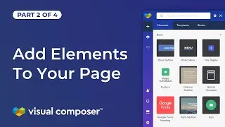 Add Elements to a Page With Visual Composer #2