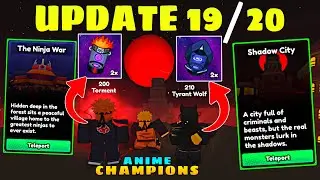 (UPDATE 19/20) 10+ NEW CODES, NEW ASTRAL UNIT, NEW QUESTS in Anime Champions Simulator ~ Roblox