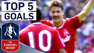 Ian Rush's Top 5 FA Cup Goals | Top 5 | From the Archive