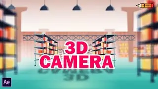 How to use 3D camera in after effects | Motion Graphics Tutorial in Tamil