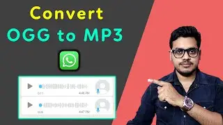 How to convert ogg file to mp3 || Whatsapp voice recording ogg file to mp3 || Whatsapp tricks 2024