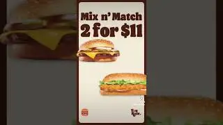 Burger King commercial September 2024 #asmr #trending #commercial