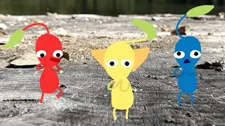 Pikmin Dance to Gangnam Style (2D)