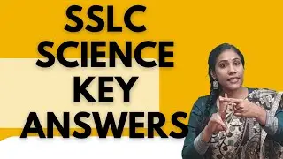 KSEAB SCIENCE KEY ANSWERS | SSLC science key answers 2023,class 10