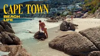 Beach Walk in Cape Town, South Africa 4K