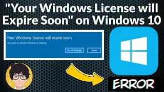 Your Windows license will Expire Soon | How to Fix 💻⚙️🐞